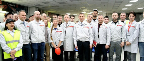 Александр Беглов посетил завод Nissan
