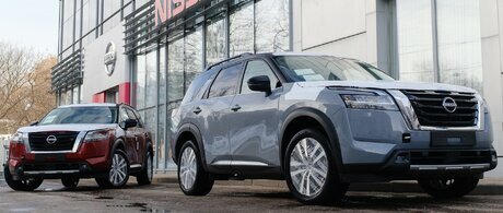 Новый Nissan Pathfinder доступен во всех официальных дилерских центрах марки в России